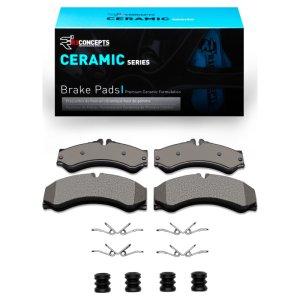 Dodge Sprinter 2500 Ceramic Brake Pads - Front/Rear - R1 Concepts - `02-`06